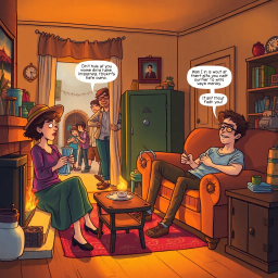 Fireside Confessions - Text-based game