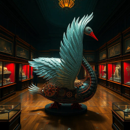 The Silver Swan's Secret - Text-based game