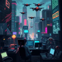 Digital Rebellion: The Last SIM - Text-based game