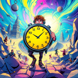 Chronomangle: Whose Time Is It Anyway? - Text-based game
