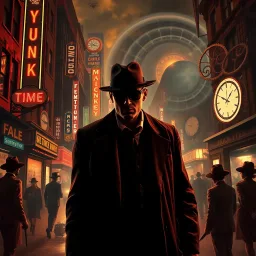 The Time Traveling Detective - Text-based game
