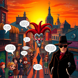 Head Games: The Identity Shuffle - Text-based game