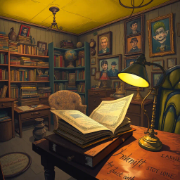 Whose Diary Is It Anyway? - Text-based game