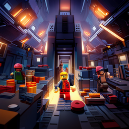 Lego Factory Heist - Text-based game