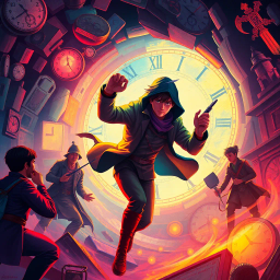 ChronoCatch: Who's Time Is It Anyway? - Text-based game