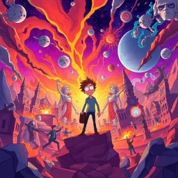 Spectrum Wars: Which Dimension Is It Anyway? - Text-based game
