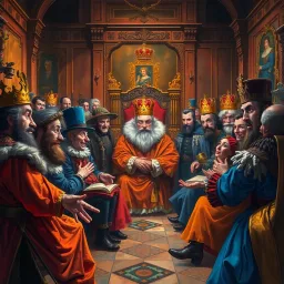 Whose Crown Is It Anyway? - Text-based game