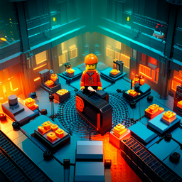 Lego Factory Mayhem - Text-based game