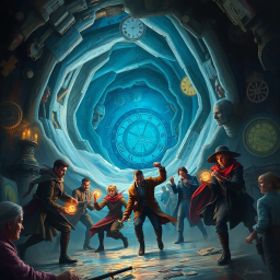 Temporal Heist: Whose Time is it Anyway? - Text-based game