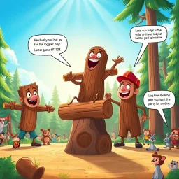 Log Jam Showdown - Text-based game