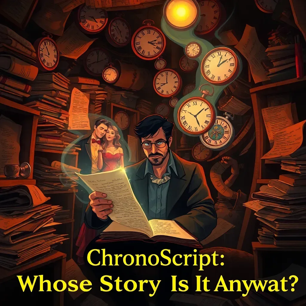 ChronoScript: Whose Story Is It Anyway?