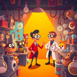 Whose Lab Is It Anyway? - Text-based game