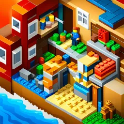 Bricktopia: The Lego Factory Game - Text-based game