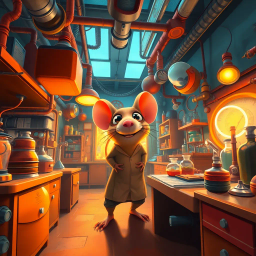 Lab Rats: Whose Lab Is It Anyway? - Text-based game