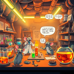 Lab Rascals: Who's Lab Is It Anyway? - Text-based game