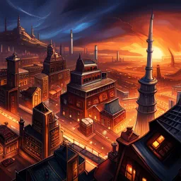 Steam City - Text-based game