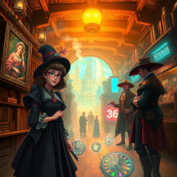 Temporal Tangle: Whose Time Is It Anyway? - Text-based game