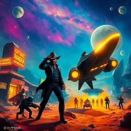 Galactic Heist - Text-based game