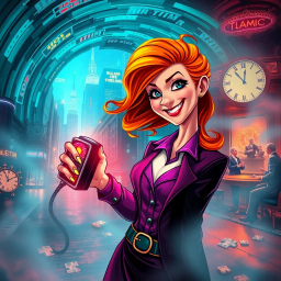 Chrono-Crack: Whose Time is it, Anyway? - Text-based game