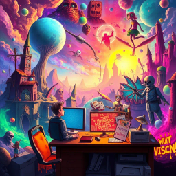 MetaQuest: Whose Adventure Is It Anyway? - Text-based game