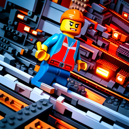 Lego Factory Rush - Text-based game