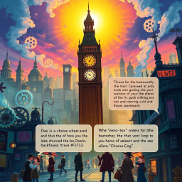 ChronoConundrum: Whose Tickin' Time - Text-based game