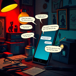Hello, Who Dis? - Text-based game