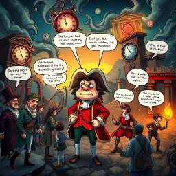 ChroniChaos: Who's Time is it Anyway? - Text-based game