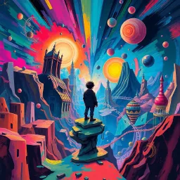 Spectrum Wars: Which Dimension Is It Anyway? - Text-based game