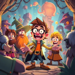 MetaQuest: Whose Adventure Is It Anyway? - Text-based game