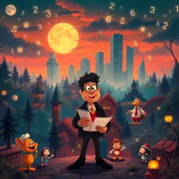 Disney Conspiracy: The Numeric Fairytale - Text-based game