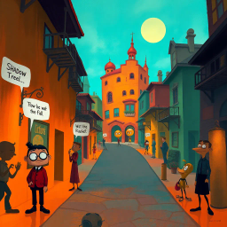 Whose Shadow Is It Anyway? - Text-based game