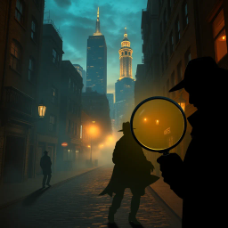 Whose Shadow Is It Anyway? - Text-based game