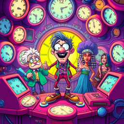 ChronoClash: Whose Time Is It, Anyway? - Text-based game