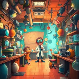 Whose Lab Is It Anyway? - Text-based game