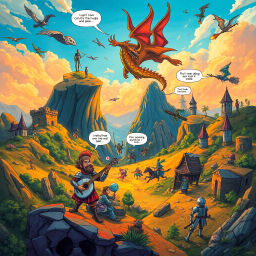 MetaQuest: Whose Adventure is it Anyway? - Text-based game
