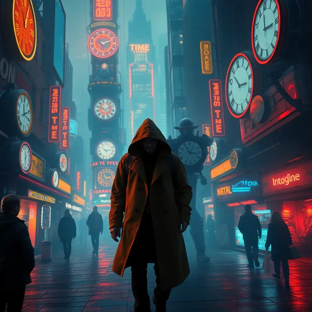 Temporal Traders: The Black Market of Time