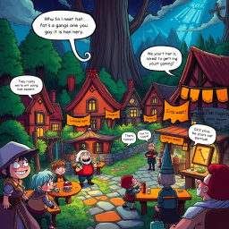 Quest Quagmire: Whose Adventure Is It Anyway? - Text-based game