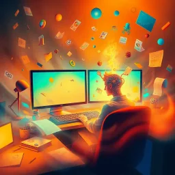Deskbound Destiny - Text-based game