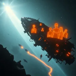 Wreckage in the Void - Text-based game