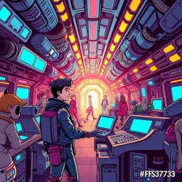 Starship Shenanigans - Text-based game