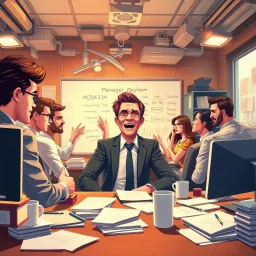 Manager Mayhem - Text-based game
