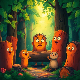 Whose Logs Are These, Anyway? - Text-based game