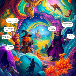 MetaQuest: Whose Adventure Is It Anyway? - Text-based game