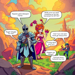 MetaQuest: Whose Adventure Is It Anyway? - Text-based game