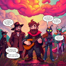 MetaQuest: Whose Adventure is it Anyway? - Text-based game