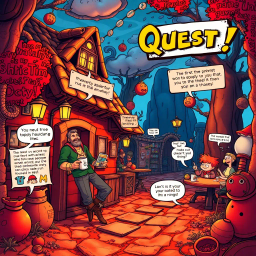 MetaQuest: Whose Adventure is it Anyway? - Text-based game