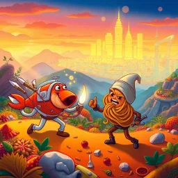 Gastronauts: Culinary Conquest - Text-based game