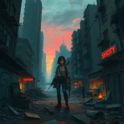 Whispers of the Wasteland - Text-based game