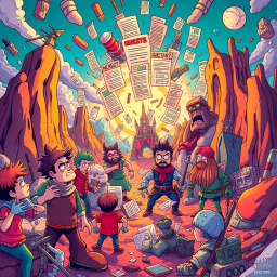 MetaQuest: Whose Adventure Is It Anyway? - Text-based game